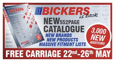 Bickers new catalogue promo