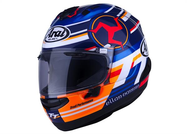 2024 ARAI RX-7V EVO LIMITED EDITION IOM TT UNVEILED AT MOTORCYCLE LIVE