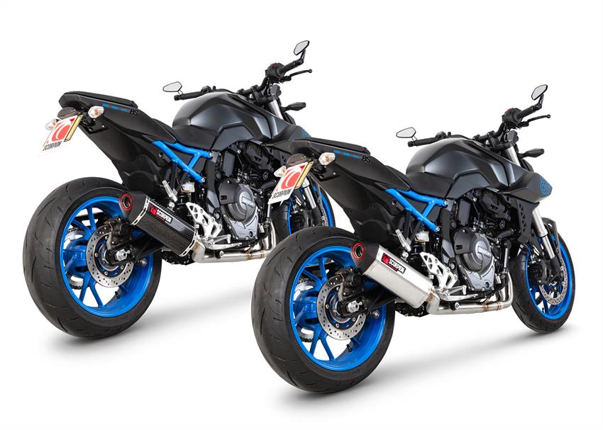 gsx-8s SCORPION カーボン マフラー フルエキ gsx8s SCORPION INTRODUCES FULL SYSTEM FOR SUZUKI GSX-8S